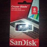 Jual SanDisk Cruzer Blade USB Flash Drive FlashDisk FlashDrive 8GB 8 GB Murah