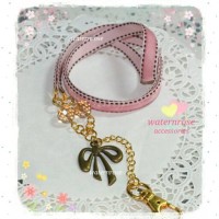 Jual Tali ID card - velvet ribbon B Murah