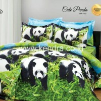 Jual Bedcover Kendra PREMIERE CUTE PANDA 180x200 Murah