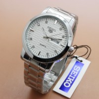 Jual HV3067 Jam Tangan Seiko 5 5971G Male Silver White KODE BIS3121 Murah