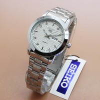 Jual HV3066 Jam Tangan Seiko 5 5971G Female Silver White KODE BIS3120 Murah