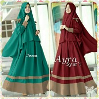 Jual HV452 Syari Bergo Ribbon AYRA KODE BIS506 Murah