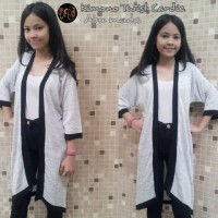 Jual HV7886 Kimono Twist Cardy Abu Muda KODE BIS7940 Murah