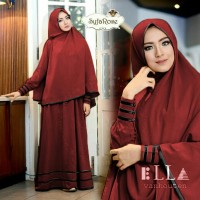 Jual KP2297 Syfarose syarii Maron Busana Muslim 145 KODE TYR2353 Murah