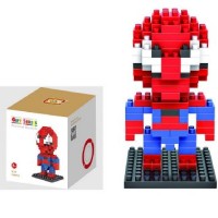 Jual AD4878 Loz Lego Nano Block Spiderman KODE Gute4744 Murah