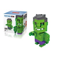 Jual AD4022 Lego Hsanhe Cube Hulk KODE Gute3888 Murah
