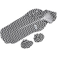 Jual AD1536 Bedong instant 2 in 1 deluxe swaddle zigzag KODE Gute1402 Murah