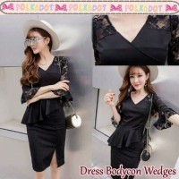 Jual KP1263 Dress Bodycon wedges Dress 0109 KODE TYR1319 Murah