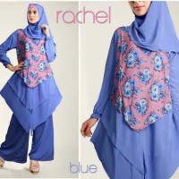 Jual KP4250 Rachel crepe blue Hijab 0124 KODE TYR4306 Murah