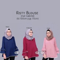Jual KP243 Rusty Blouse Bisa Custom KODE TYR299 Murah