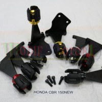 Jual Frame Slider New CBR150 K46-K45G Model Bulat CNC Murah