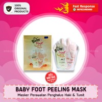 Jual BABY FOOT PEELING MASK - Masker Penghalus Kaki & Tumit - Original Murah