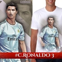 Jual t shirt bola ronaldo,tshirt bola ronaldo,kaos pria 3d bola ronaldo cr7 Murah