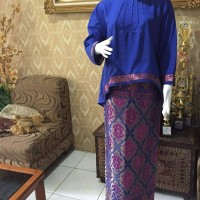 Jual baju songket muslim modern JUMBO, baju muslim modern stelan Murah Murah