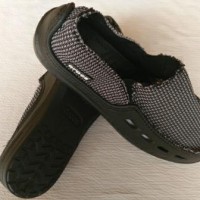 Jual Sepatu Crocs Kanvas 1 warna Berkualitas Murah
