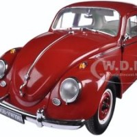 Jual Diecast _1961 VOLKSWAGEN BEETLE SALOON RUBY RED 1/12 DIECAST MODEL CAR Murah