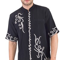 Jual OP3359 Inficlo SDI 920 Baju Koko Batik PriaHitam KODE Bimb3836 Murah