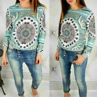 Jual Blouse Import Etnic&Sporty Murah