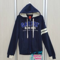 Gaudi Jeans - Jaket Hoodie Dewasa Unisex - Navy (Ori)
