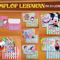 Jual Amplop Lebaran Belang Karakter Karton Lucu Anak - 8 cm x 5,7 cm Murah