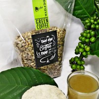Jual Kopi Pelangsing / Bahan Mentah Robusta Green Coffee 1kg Murah