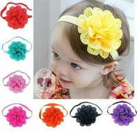 Jual BAYI.MY.ID | Bandana Bayi Anak Kembang Warna-Warni Bando | Baby Murah