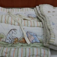 Jual Set Selimut bayi dan Bumper tempat tidur Elegance Classic Pooh Murah