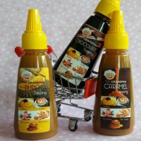Jual Caramel, Chocolate, Durian Sauce Small Size Murah