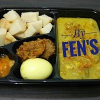 Jual Ketupat Sayur Telor & Rendang By Fen's Murah