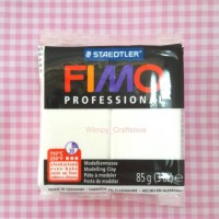 Jual FIMO PROFESSIONAL WHITE 85Gr Bahan POLYMER CLAY Putih Premo BJD Murah