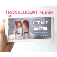 Jual CERNIT TRANSLUCENT FLESH Doll Skin Bahan Clay Fimo doll art premo BJD Murah