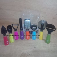 Jual OP2700 Oxone Rainbow Utensil Set OX042 Peralatan Da KODE Bimb3177 Murah