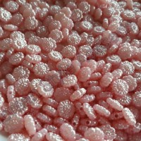 Jual Mote mutiara bunga pink 8mm / bungkus +-50 pcs Murah