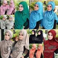 Jual HV12906 HijabJilbab Syria Turban Syilla 2in1 KODE BIS12960 Murah