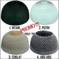 Jual PECI RAJUT HAJI UMROH / KOPIAH SONGKOK PREMIUM Murah