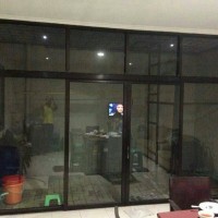 Jual pintu lipat almunium alumunium aluminium Murah