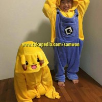 Jual Baju Tidur Anak Minions Pajamas Baju Cosplay Piyama Onesie Murah