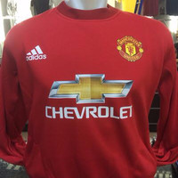 Jual Hoodie Jumper Manchester United Merah Murah