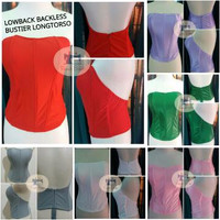 Jual bustier lowback sexy polyester Murah