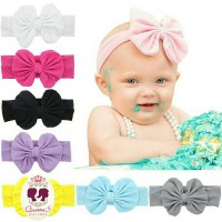 Jual Bandana Bayi Anak Turban Bando Warna-Warni | Baby Headband 6 Murah