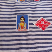 Jual selimut motif garis / stripe / selimut murah Murah