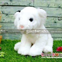 Jual Boneka Anak Harimau Putih - Big Cat Cubs Series Berkualitas Murah
