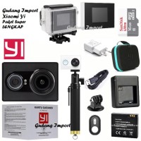 Complete Paket Lengkap Xiomi Kamera Gopro Xiaomi Yi Tra Limited