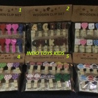 Jual BARANG UNIK JEPIT FOTO JEPIT KAYU KLIP KAYU PERNAK PERNIK CRAFT JEPIT Murah
