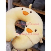 Jual BANTAL LEHER / KEPALA AYAM + PENUTUP MATA / CHICKEN NECK PILLOW + EYE Murah