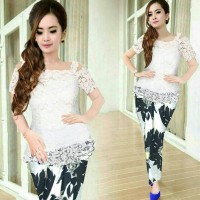 Jual HV435 CC Kebaya Kartika White KODE BIS489 Murah