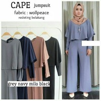 Jual KP277 Cape Jumpsuit Bisa Custom KODE TYR333 Murah