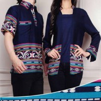 Jual KP4203 COUPLE PRILLYcouple batik murahcouple kebaya KODE TYR4259 Murah
