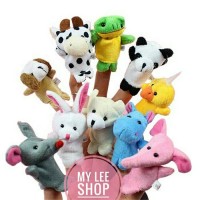 Jual animal finger puppets(boneka jari hewan)(murah) Murah