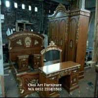 Jual set kamar angola pintu 4(furniture,tempat tidur) Murah